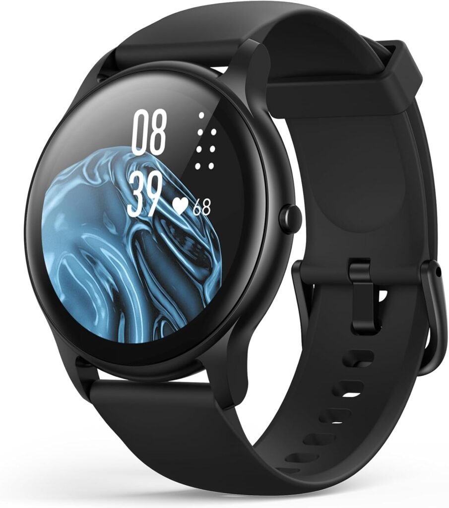 AGPTEK Smart Watch for Men, 1.3” Full Touch Fitness LW11 Watch with Heart Rate Monitor, DIY Watch Face, Message Notification, 5ATM Waterproof Outdoor Sports Smartwatch for Android iOS Phones, Black AGPTEK Smart Watch for Men, 1.3” Full Touch Fitness LW11 Watch with Heart Rate Monitor, DIY Watch Face, Message Notification, 5ATM Waterproof Outdoor Sports Smartwatch for Android iOS Phones, Black