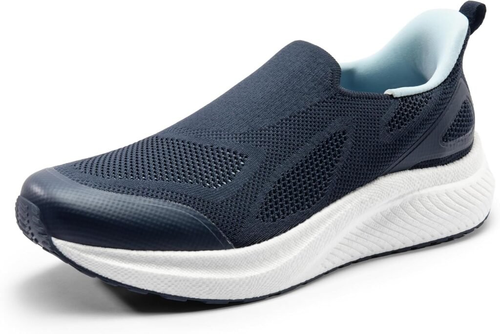 ALLSWIFIT Men’s Trainers Hands-Free Slip On Walking Shoes Laceless Comfortable Tennis Sneakers