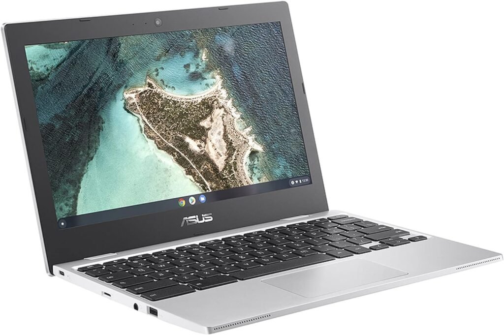 ASUS Chromebook CX1100 11.6″ Laptop (Intel Celeron Processor, 4GB RAM, 64GB eMMC, Chrome OS), Silver