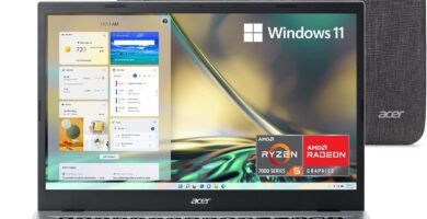 Acer Aspire 3 A314-23P-R3QA Slim Laptop | 14.0″ Full HD IPS Display | AMD Ryzen 5 7520U Quad-Core Processor | AMD Radeon Graphics | 8GB LPDDR5 | 512GB NVMe SSD | Wi-Fi 6 | Windows 11 Home Acer Aspire 3 A314-23P-R3QA Slim Laptop | 14.0″ Full HD IPS Display | AMD Ryzen 5 7520U Quad-Core Processor | AMD Radeon Graphics | 8GB LPDDR5 | 512GB NVMe SSD | Wi-Fi 6 | Windows 11 Home
