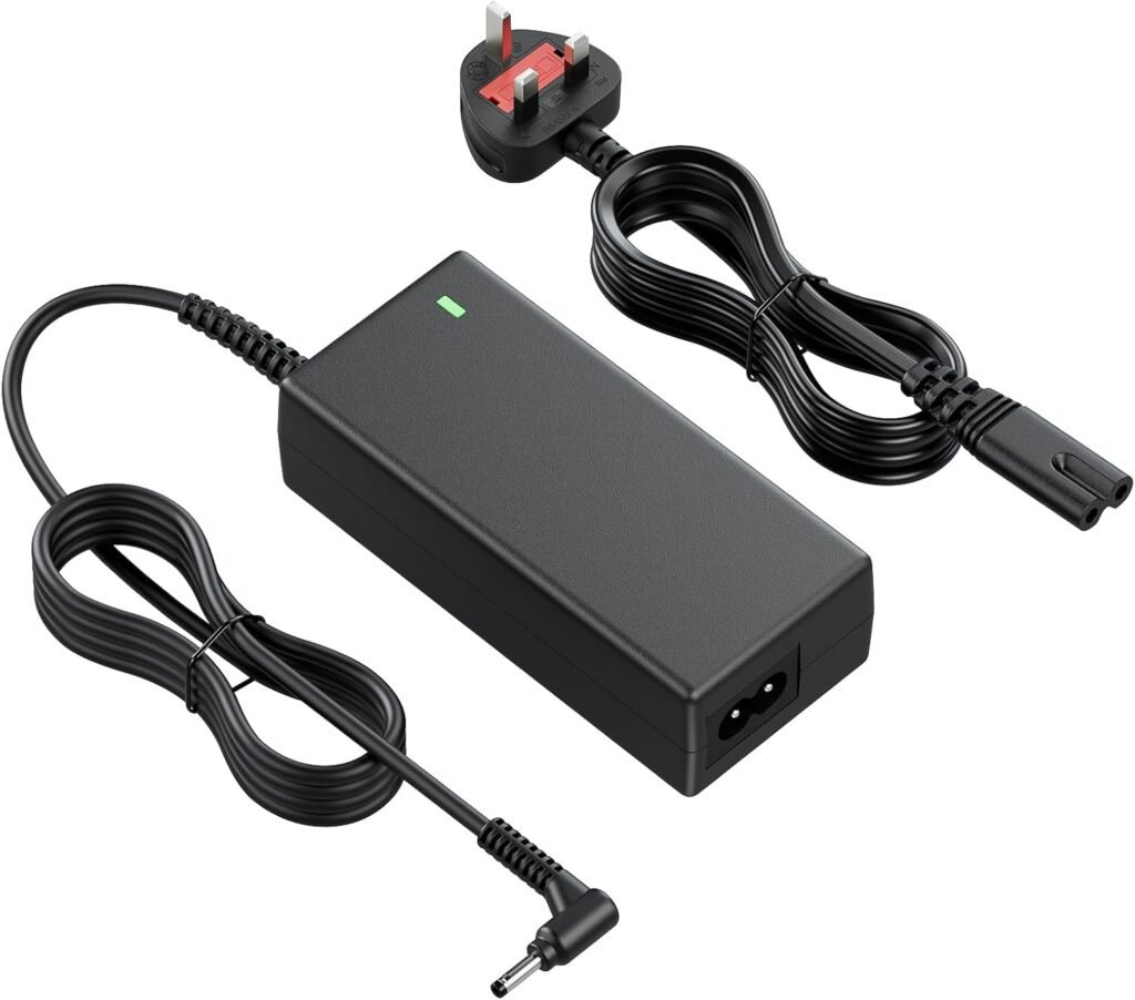 Acer Laptop Charger 65W, Chromebook Charger for Acer Swift 5 3 SF314-51 SF315-4 SF114-34 SF114-32 Chromebook CB3 CB5 CB3-532 CB3-431 11 13 14 15 R11 R13 N16Q1 N15Q9 Power Cord UK 3.0mm x 1.1mm Acer Laptop Charger 65W, Chromebook Charger for Acer Swift 5 3 SF314-51 SF315-4 SF114-34 SF114-32 Chromebook CB3 CB5 CB3-532 CB3-431 11 13 14 15 R11 R13 N16Q1 N15Q9 Power Cord UK 3.0mm x 1.1mm