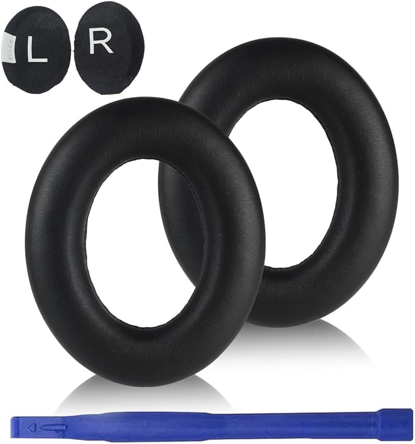 Adhiper Ear Pads for 700 Protein Leather and Soft Comfortable Replacement Memory Foam Earpads Cushions Compatible with Bose 700 Wireless Headphones (Black) Adhiper Ear Pads for 700 Protein Leather and Soft Comfortable Replacement Memory Foam Earpads Cushions Compatible with Bose 700 Wireless Headphones (Black)