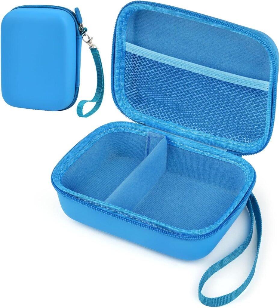 Ainiv Kids Instant Camera Case, Portable Hard Storage Case for OPERHOO/HiMont/Gofunly/YORKOO/CAMCLID Kids Digital Camera/Bitzee Interactive Toy, Kids Camera Photo Paper Organizer, Blue (Case Only) Ainiv Kids Instant Camera Case, Portable Hard Storage Case for OPERHOO/HiMont/Gofunly/YORKOO/CAMCLID Kids Digital Camera/Bitzee Interactive Toy, Kids Camera Photo Paper Organizer, Blue (Case Only)
