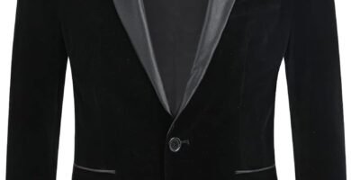 Allthemen Mens Suits Blazer Slim Fit Velvet One Button Suit Tuxedo Jacket Allthemen Mens Suits Blazer Slim Fit Velvet One Button Suit Tuxedo Jacket