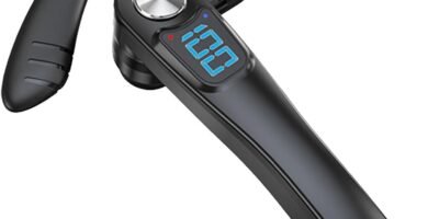 Anloximt Wireless Business Earpiece,360° Adjustable Headset | 5.2 Headphones With LED Power Display, Waterproof Stereo Sound Earphones Headsets Deep Bass For Sport Anloximt Wireless Business Earpiece,360° Adjustable Headset | 5.2 Headphones With LED Power Display, Waterproof Stereo Sound Earphones Headsets Deep Bass For Sport