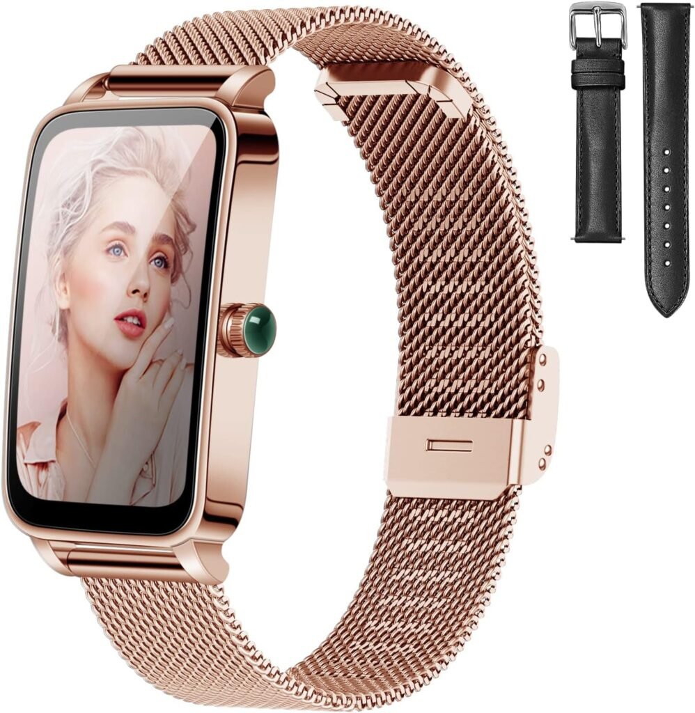BOCLOUD Smart Watch, Smart Watches for Women Men, iPhone Android Smart Watch with Blood Oxygen/Heart Rate/Sleep Monitor, IP68 Waterproof Fitness Tracker with 12 Workout Modes