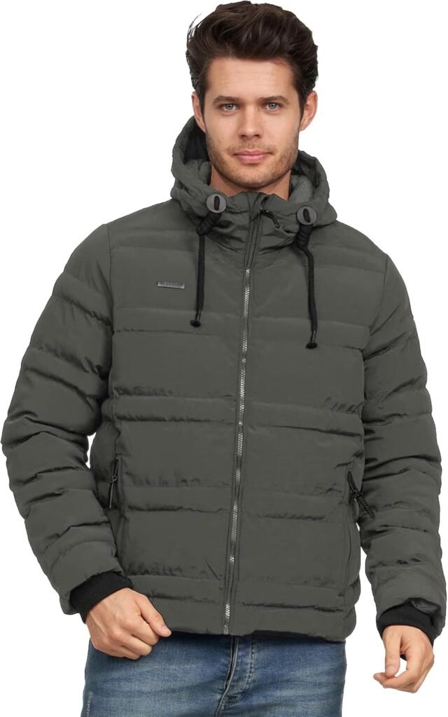BRAVE SOUL Men’s Puffer Jacket – Warm, Stylish, Winter Coat for Snow, Rain, and Wind Protection, Longsleeve Jackets for Men UK, S to 3XL BRAVE SOUL Men’s Puffer Jacket – Warm, Stylish, Winter Coat for Snow, Rain, and Wind Protection, Longsleeve Jackets for Men UK, S to 3XL