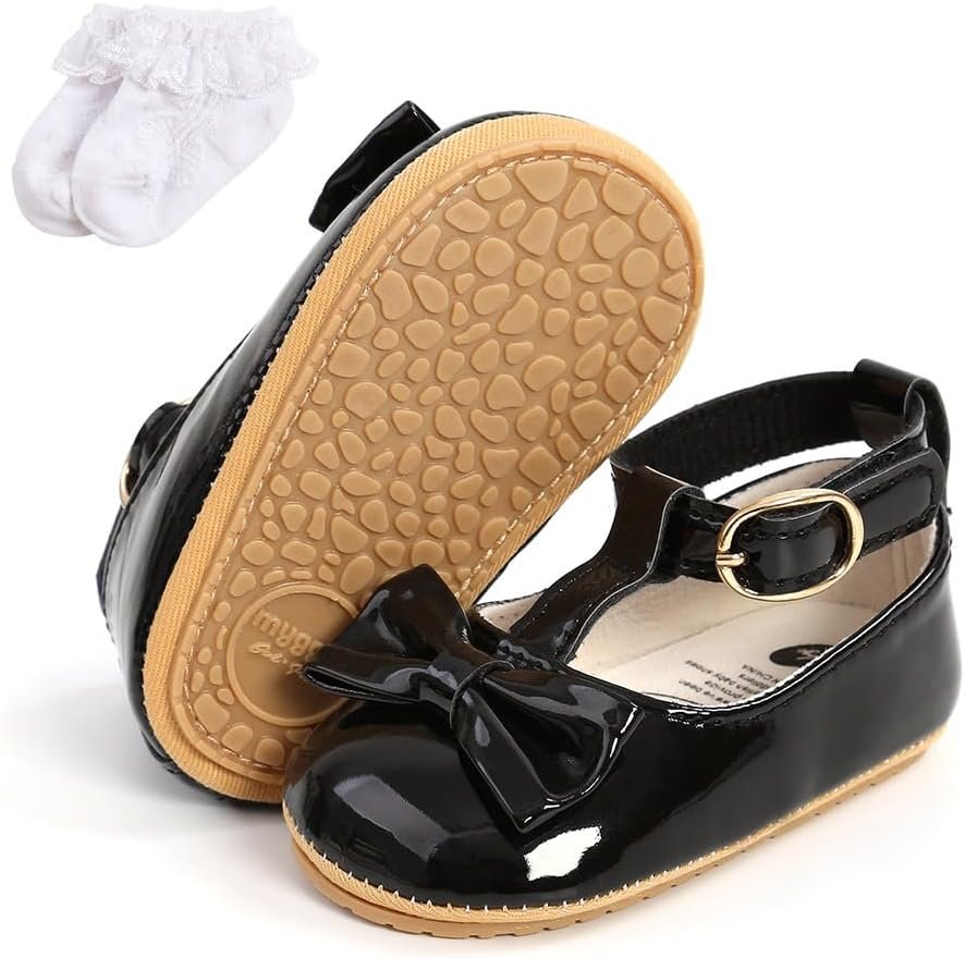 Baby Anti-Slip First Walking Shoes Baby Boys Girls Princess Soft Sole Toddler Shoes Sneakers Infant PU Leather Prewalkers for 0-18 Months with Sock Baby Anti-Slip First Walking Shoes Baby Boys Girls Princess Soft Sole Toddler Shoes Sneakers Infant PU Leather Prewalkers for 0-18 Months with Sock