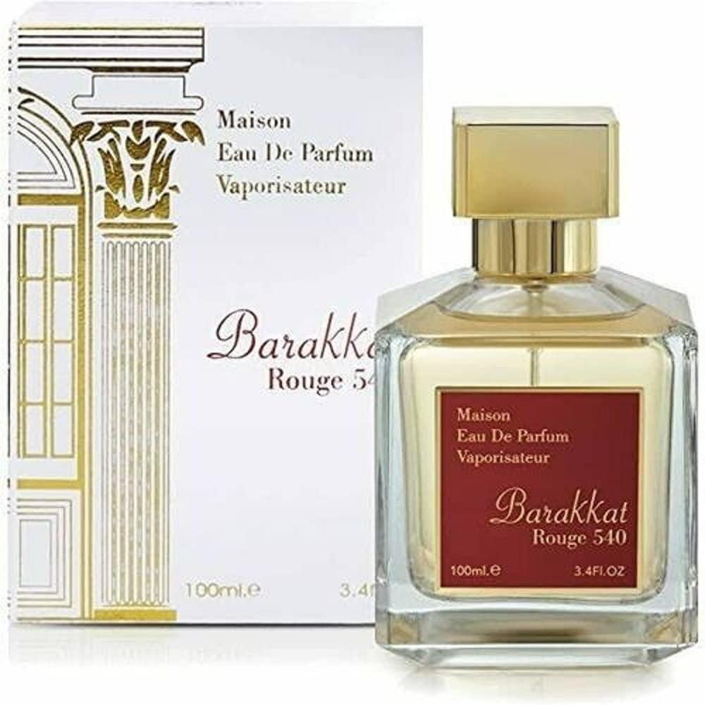 Barakat Rouge 540 By Fragrance World | Eau De Parfum 100ml | Barrakat Rouge For Men & Women, Pack of 1 Barakat Rouge 540 By Fragrance World | Eau De Parfum 100ml | Barrakat Rouge For Men & Women, Pack of 1