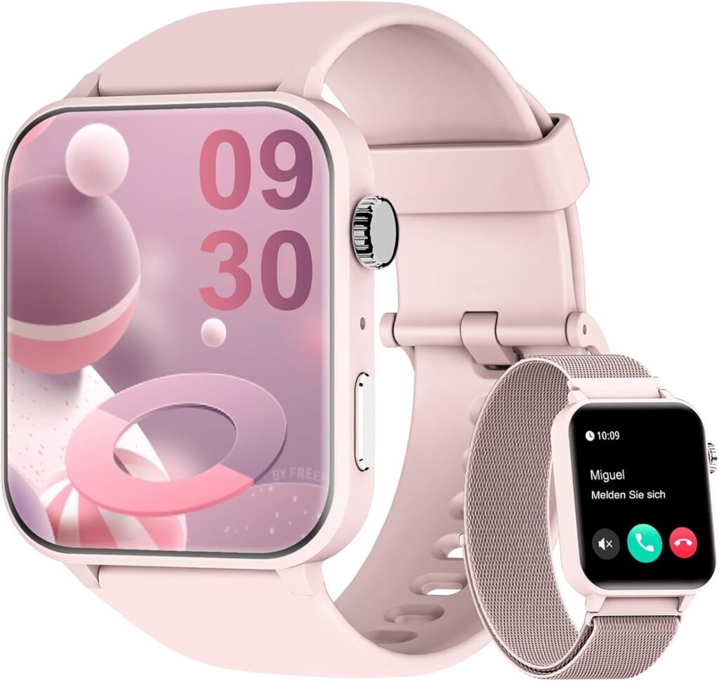 Blackview Smart Watch for Women – Answer/Make Calls & AI Voice, 1.85″ Fitness Watch with Heart Rate SpO2 Sleep Monitor, 100+ Sports Modes Activity Tracker, Step Counter Smartwatch for iOS Android Blackview Smart Watch for Women – Answer/Make Calls & AI Voice, 1.85″ Fitness Watch with Heart Rate SpO2 Sleep Monitor, 100+ Sports Modes Activity Tracker, Step Counter Smartwatch for iOS Android