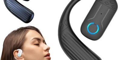 Bluetooth Headset Single Ear Business Earbuds,Wireless Bluetooth Headset with Mic,180° Rotation Driving Headset Hand-Free Headphones,BT 5.4 Bluetooth Earpiece,Simultaneously Connect 2 Phones Bluetooth Headset Single Ear Business Earbuds,Wireless Bluetooth Headset with Mic,180° Rotation Driving Headset Hand-Free Headphones,BT 5.4 Bluetooth Earpiece,Simultaneously Connect 2 Phones