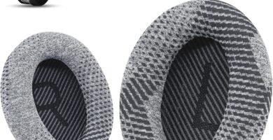 Breathe New Life into Your Bose QC35 II – Bose Replacement Earpads by Krone Kalpasmos, Luxurious Fabric & Memory Foam, Fits Bose QC35/QC25/QC2/QC15/Ae2/Ae2i/Ae2w/SoundTrue&SoundLink – Sleek Gray black Breathe New Life into Your Bose QC35 II – Bose Replacement Earpads by Krone Kalpasmos, Luxurious Fabric & Memory Foam, Fits Bose QC35/QC25/QC2/QC15/Ae2/Ae2i/Ae2w/SoundTrue&SoundLink – Sleek Gray black