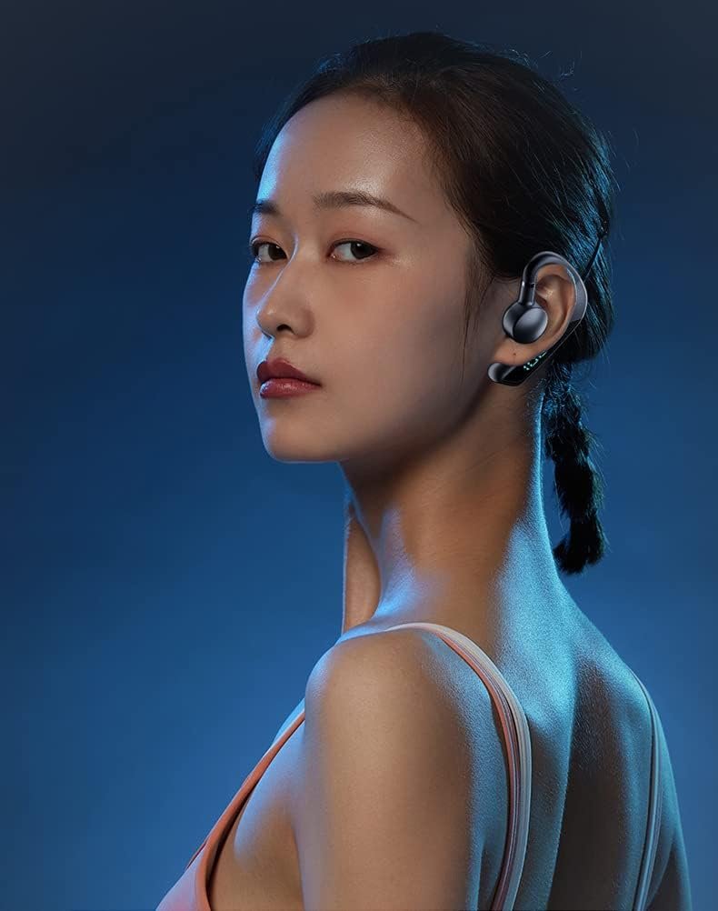 CHUYUE Bluetooth Headset V5.2 Bluetooth Earpiece Single Wireless Headset with Noise Canceling Mic 48 Hours Talking Time Business Headphones Wireless Earphones Fits Left/Right In-Ear Driving Earbuds CHUYUE Bluetooth Headset V5.2 Bluetooth Earpiece Single Wireless Headset with Noise Canceling Mic 48 Hours Talking Time Business Headphones Wireless Earphones Fits Left/Right In-Ear Driving Earbuds