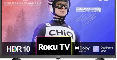 CHiQ ROKU TV L32G5NK, 32 Inch TV Smart, Roku TV, Small Tvs for Bedroom, Dolby Audio, Mobile Control, Voice Assistant, BBC, Disney+, 2.4&5G WiFi, USB 2.0, 2023 New CHiQ ROKU TV L32G5NK, 32 Inch TV Smart, Roku TV, Small Tvs for Bedroom, Dolby Audio, Mobile Control, Voice Assistant, BBC, Disney+, 2.4&5G WiFi, USB 2.0, 2023 New