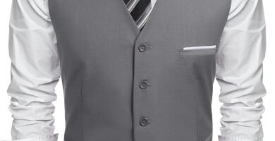 COOFANDY Men’s V-Neck Suit Vests Fashion Formal Slim Fit Business Dress Vest Waistcoat COOFANDY Men’s V-Neck Suit Vests Fashion Formal Slim Fit Business Dress Vest Waistcoat