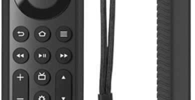 CRGANGZY Washable Remote Control Protective Covers with Lanyard Television Remote Control Case Anti Lost Replacement All Inclusive for Amazon Alexa Voice Remote Pro for Fire TV CRGANGZY Washable Remote Control Protective Covers with Lanyard Television Remote Control Case Anti Lost Replacement All Inclusive for Amazon Alexa Voice Remote Pro for Fire TV