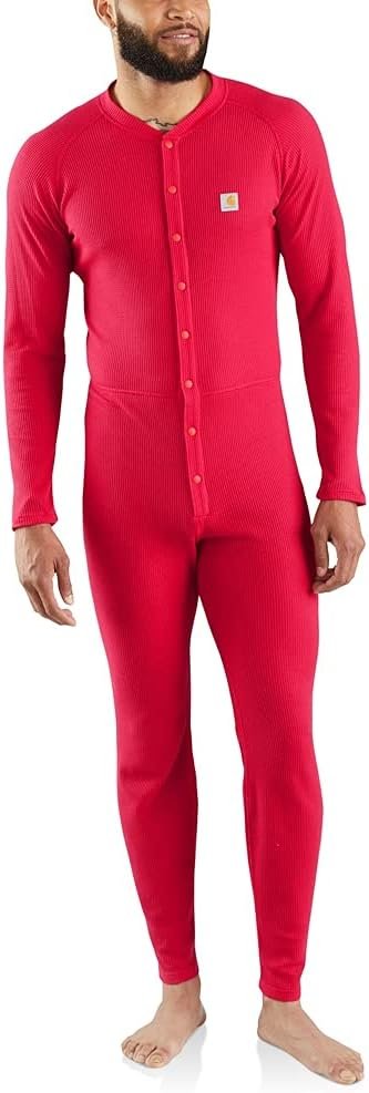 Carhartt Men’s Classic Cotton-polyester Base Layer Union Suit Carhartt Men’s Classic Cotton-polyester Base Layer Union Suit