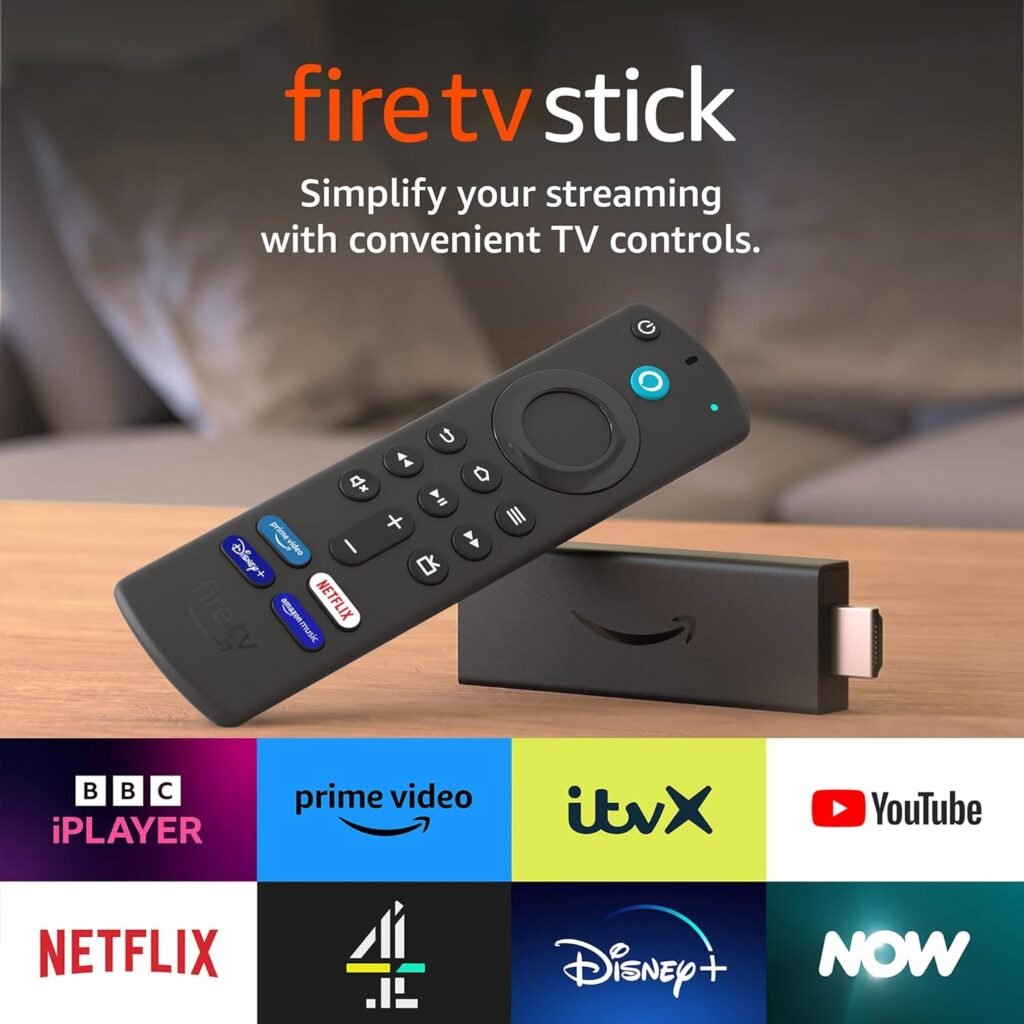 Certified Refurbished Fire TV Stick with Alexa Voice Remote (includes TV controls) | HD streaming device