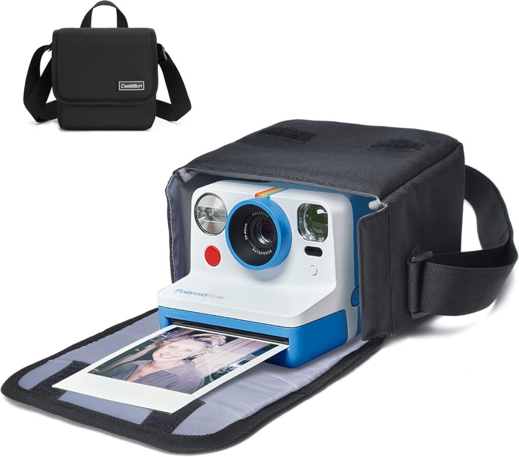 Cwatcun Polaroid Camera Bag for Polaroid Box Camera,Camera Case Compatible with Polaroid Originals OneStep+, Onestep 2, Now I-Type Instant, Polaroid 600 Film Cameras Cwatcun Polaroid Camera Bag for Polaroid Box Camera,Camera Case Compatible with Polaroid Originals OneStep+, Onestep 2, Now I-Type Instant, Polaroid 600 Film Cameras