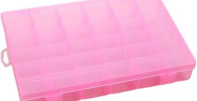 DINSOAVR Useful Clear Storage Box Detachable Jewelry Storage Container For Creative Gifts For Kids Teens Adults Boys Girl