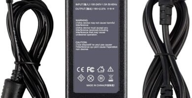 DTK 19V 2.37A 45W Laptop Charger for Acer Notebook Computer PC Power Cord Supply Lead AC Adapter Aspire ES V E TravelMate Connector: 5.5 x 1.7mm