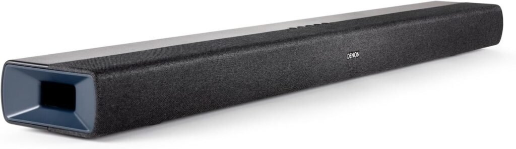 Denon DHT-S218 Dolby Atmos Soundbar for TV with Built-in Down-firing Subwoofers, Dialog Enhancer, 4K HDMI eARC, and Bluetooth