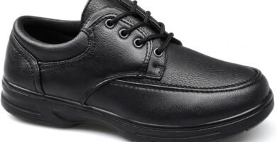 Dr Keller Barry Mens Lace-Up Comfort Wide Fit Shoes Black