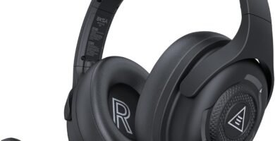 EKSA E4 AirComfy Headsets with Microphone Noise Cancelling, Over-Ear PC Headphones, Crystal Clear Surround Sound 263g Ultra Lightweight 3.5mm Wired Computer Headset for Laptop/PS4/PS5/Xbox/Switch EKSA E4 AirComfy Headsets with Microphone Noise Cancelling, Over-Ear PC Headphones, Crystal Clear Surround Sound 263g Ultra Lightweight 3.5mm Wired Computer Headset for Laptop/PS4/PS5/Xbox/Switch
