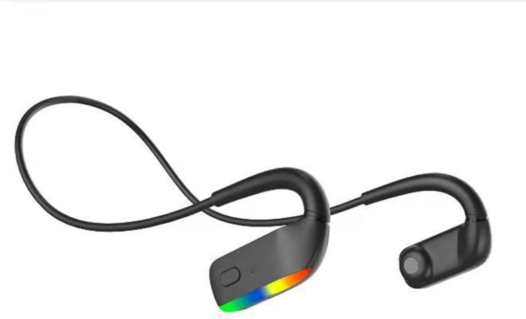 ESSONIO Bone Conduction Headphones 10 Hours of Music Time IPX6 Waterproof Sport Bluetooth 5.1 Business Office Headset with Microphone for Video Conferences, Audio Books, Skype and Sports. ESSONIO Bone Conduction Headphones 10 Hours of Music Time IPX6 Waterproof Sport Bluetooth 5.1 Business Office Headset with Microphone for Video Conferences, Audio Books, Skype and Sports.