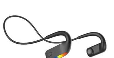 ESSONIO Bone Conduction Headphones 10 Hours of Music Time IPX6 Waterproof Sport Bluetooth 5.1 Business Office Headset with Microphone for Video Conferences, Audio Books, Skype and Sports. ESSONIO Bone Conduction Headphones 10 Hours of Music Time IPX6 Waterproof Sport Bluetooth 5.1 Business Office Headset with Microphone for Video Conferences, Audio Books, Skype and Sports.