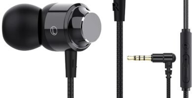 Earphones, Wired In-ear Headphones with Pure Sound and Powerful Bass, Lightweight Wired Earphones with Microphone and Volume Control, Wired Earbuds for Samsung, Android, Smartphones and 3.5mm Devices Earphones, Wired In-ear Headphones with Pure Sound and Powerful Bass, Lightweight Wired Earphones with Microphone and Volume Control, Wired Earbuds for Samsung, Android, Smartphones and 3.5mm Devices