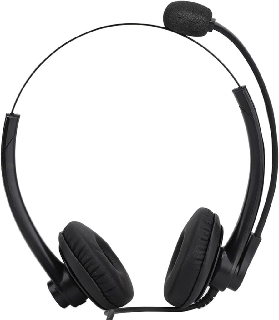 Ejoyous USB Headset with Noise Cancel-ling Microphone Stereo Sound Business Headphone, for Laptop Computer Suitable Call Center Service Telephone Customer Service Soft phone Headset Ejoyous USB Headset with Noise Cancel-ling Microphone Stereo Sound Business Headphone, for Laptop Computer Suitable Call Center Service Telephone Customer Service Soft phone Headset