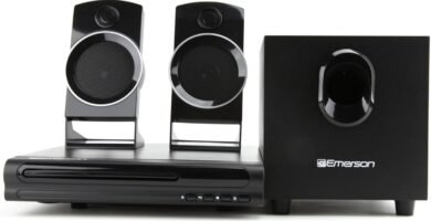 Emerson ED-8050 2.1 Channel Home Theater DVD Player and Surround Sound System with Subwoofer, HDMI Output, USB Playback, and Dual Speakers – Ideal for Immersive Movie and Music Experience Emerson ED-8050 2.1 Channel Home Theater DVD Player and Surround Sound System with Subwoofer, HDMI Output, USB Playback, and Dual Speakers – Ideal for Immersive Movie and Music Experience