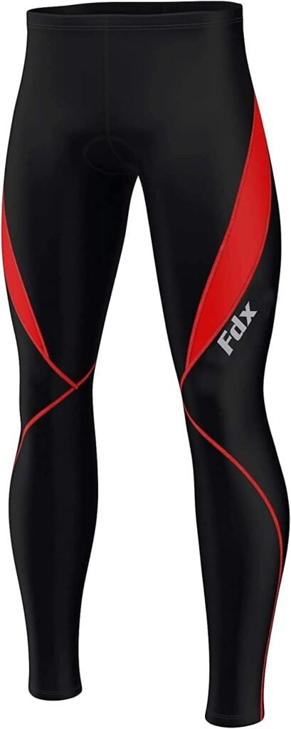 FDX Men’s Cycling Tights, 3D Padded, Thermal, Water Resistant, Lightweight, Super Roubaix Fabric, Winter Cycle Trousers, Bike Riding Pants, Highly Elasticated Bicycle Leggings FDX Men’s Cycling Tights, 3D Padded, Thermal, Water Resistant, Lightweight, Super Roubaix Fabric, Winter Cycle Trousers, Bike Riding Pants, Highly Elasticated Bicycle Leggings