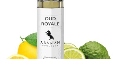 FR248 OUD ROYALE perfume oil for men. 6ml roll-on bottle. Arabian Opulence. Woody/musky/powdery/citrus/soft spicy/aromatic FR248 OUD ROYALE perfume oil for men. 6ml roll-on bottle. Arabian Opulence. Woody/musky/powdery/citrus/soft spicy/aromatic