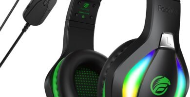 Fachixy「2024 New」FC100 RGB Gaming Headset for PS4/PC/Xbox/Nintendo Switch, PS5 Headset with Mic, Gaming Headphones with Microphone, Noise Cancelling Headphones with 3.5mm Jack Fachixy「2024 New」FC100 RGB Gaming Headset for PS4/PC/Xbox/Nintendo Switch, PS5 Headset with Mic, Gaming Headphones with Microphone, Noise Cancelling Headphones with 3.5mm Jack
