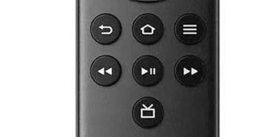 Fire Tv Remote Replacement, Replacement Voice Remote Control Fit for Amazon Fire TV Stick, Smart Home Controls, Fire Stick Remote Replacement, for Smart Tvs 2nd Gen & 4K & Lite Fire Tv Remote Replacement, Replacement Voice Remote Control Fit for Amazon Fire TV Stick, Smart Home Controls, Fire Stick Remote Replacement, for Smart Tvs 2nd Gen & 4K & Lite