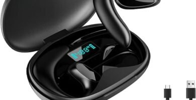 Fleglobey Translator Earbuds, 144 Languages Ai Headphones Translator Real Time, Wireless Bluetooth Earphones Translation Earbuds for Travel Business Learning Fleglobey Translator Earbuds, 144 Languages Ai Headphones Translator Real Time, Wireless Bluetooth Earphones Translation Earbuds for Travel Business Learning