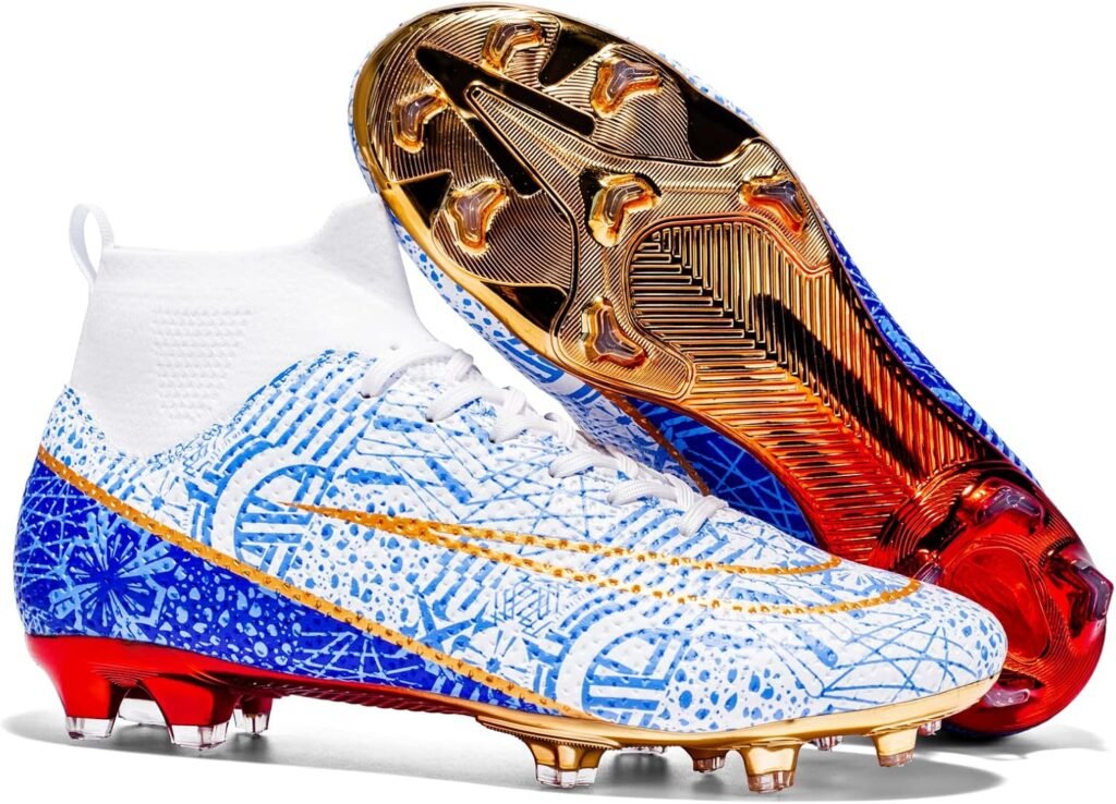 Football Shoes Boys Gold-Soled Spikes Football Shoes Student Grass Training Shoes Outdoor Football Boots Football Shoes Boys Gold-Soled Spikes Football Shoes Student Grass Training Shoes Outdoor Football Boots