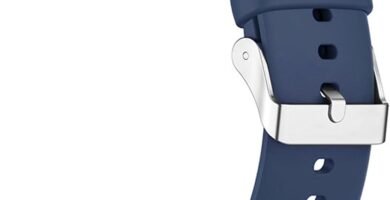 Foyscr Silicone Strap, Quick Buckle Waterproof Soft Strap, Black Strap, Silver Stainless Steel Buckle, Men’s and Women’s Smartwatch Strap, Sport Watch Strap Foyscr Silicone Strap, Quick Buckle Waterproof Soft Strap, Black Strap, Silver Stainless Steel Buckle, Men’s and Women’s Smartwatch Strap, Sport Watch Strap