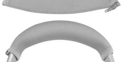 GEEKRIA Headband Cover Compatible with Bose QuietComfort QC35 II Gaming, QC35, QC45 Headphones/Headband Protector/Headband Cushion/Easy DIY Installation No Tool Needed (Silver) GEEKRIA Headband Cover Compatible with Bose QuietComfort QC35 II Gaming, QC35, QC45 Headphones/Headband Protector/Headband Cushion/Easy DIY Installation No Tool Needed (Silver)