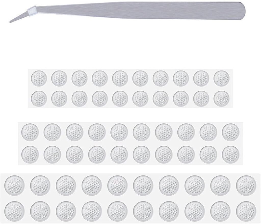 GIONAR 60Pcs Earbuds Dust-Proof Mesh with Glue Stainless Steel with 1 Plier, 3.5mm 4mm 4.5mm Earphone Dust Network Headphones Parts Compatible for Beats X, Panasonic, PHILIPS and Anker GIONAR 60Pcs Earbuds Dust-Proof Mesh with Glue Stainless Steel with 1 Plier, 3.5mm 4mm 4.5mm Earphone Dust Network Headphones Parts Compatible for Beats X, Panasonic, PHILIPS and Anker