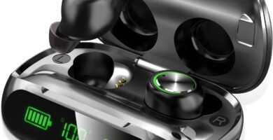 GNMN Wireless Earbuds Bluetooth Headphones,LED Power Display/50H Play Time/Button Control/IP7 Waterproof TWS Earphones in-Ear w/HD Mic Hi-Fi Stereo Sound Headsets for Sports GNMN Wireless Earbuds Bluetooth Headphones,LED Power Display/50H Play Time/Button Control/IP7 Waterproof TWS Earphones in-Ear w/HD Mic Hi-Fi Stereo Sound Headsets for Sports