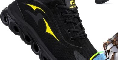 GUSAYEX Steel Toe Cap Boots Mens Work Boots Lightweight Safety Trainers Protective Non Slip Safety Shoes Industry Construction Work Trainers High Top Safety Boots GUSAYEX Steel Toe Cap Boots Mens Work Boots Lightweight Safety Trainers Protective Non Slip Safety Shoes Industry Construction Work Trainers High Top Safety Boots