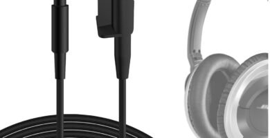 Geekria Audio Cable Compatible with Bose Around-Ear AE2, AE2i, AE2w Headphones Cable, 2.5mm to 3.5mm Aux Replacement Stereo Cord (4 ft / 1.2 m) Geekria Audio Cable Compatible with Bose Around-Ear AE2, AE2i, AE2w Headphones Cable, 2.5mm to 3.5mm Aux Replacement Stereo Cord (4 ft / 1.2 m)