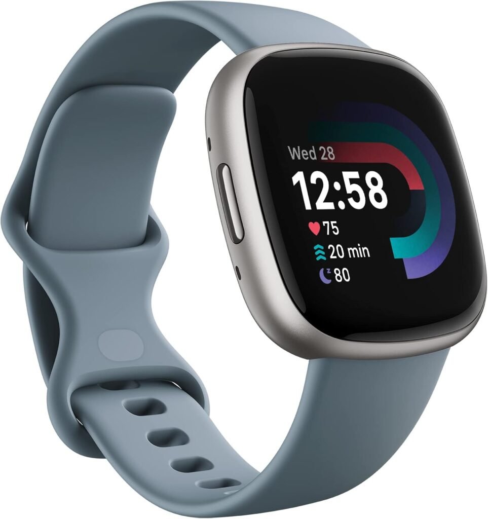 Google Fitbit Versa 4 Fitness Smartwatch with built-in GPS and up to 6 days battery life – compatible with iOS 15 or higher & Android OS 9.0 or higher Google Fitbit Versa 4 Fitness Smartwatch with built-in GPS and up to 6 days battery life – compatible with iOS 15 or higher & Android OS 9.0 or higher