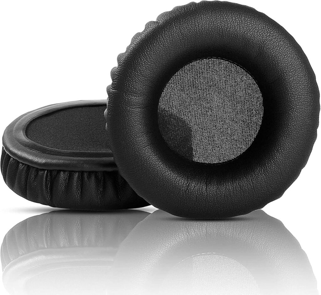 HTINDUSTRY Premium Replacement Earpads Cushions Compatible with Philips SBC-HM450 SHB5500 SHL8805 Headphones Ear pads with Softer Protein Leather/Memory Foam