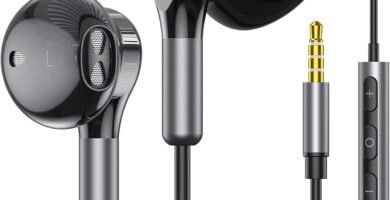 Headphones Wired, In-Ear Wired Earphones Earbuds, Half in Ear Headphones 3.5mm Jack, Wired Headphones with Microphone and Volume Control for iPhone, Samsung, Android, iPad,MP3,Most 3.5mm Audio Devices Headphones Wired, In-Ear Wired Earphones Earbuds, Half in Ear Headphones 3.5mm Jack, Wired Headphones with Microphone and Volume Control for iPhone, Samsung, Android, iPad,MP3,Most 3.5mm Audio Devices