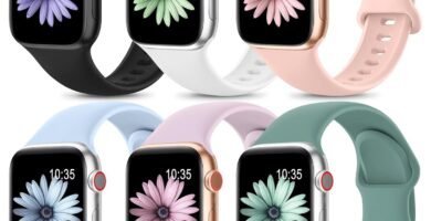 Higgs 6 Pack Sport Straps Compatible with Apple Watch Straps 10 42mm 38mm 40mm 41mm Women Men, Soft Silicone Strap Replacement Watchbands for iWatch Ultra Series 9 8 7 6 5 4 3 2 1 SE Higgs 6 Pack Sport Straps Compatible with Apple Watch Straps 10 42mm 38mm 40mm 41mm Women Men, Soft Silicone Strap Replacement Watchbands for iWatch Ultra Series 9 8 7 6 5 4 3 2 1 SE