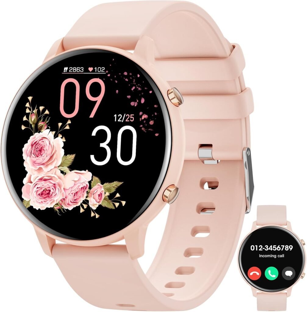 Hwagol Smart Watch (Answer/Make Calls), 1.39″ Fitness Tracker, Smartwatch Heart Rate/Sleep Monitor/Pedometer/Calories, 140+ Sports Modes, Waterproof Women’s Men’s Fitness Watch for Android iOS Hwagol Smart Watch (Answer/Make Calls), 1.39″ Fitness Tracker, Smartwatch Heart Rate/Sleep Monitor/Pedometer/Calories, 140+ Sports Modes, Waterproof Women’s Men’s Fitness Watch for Android iOS